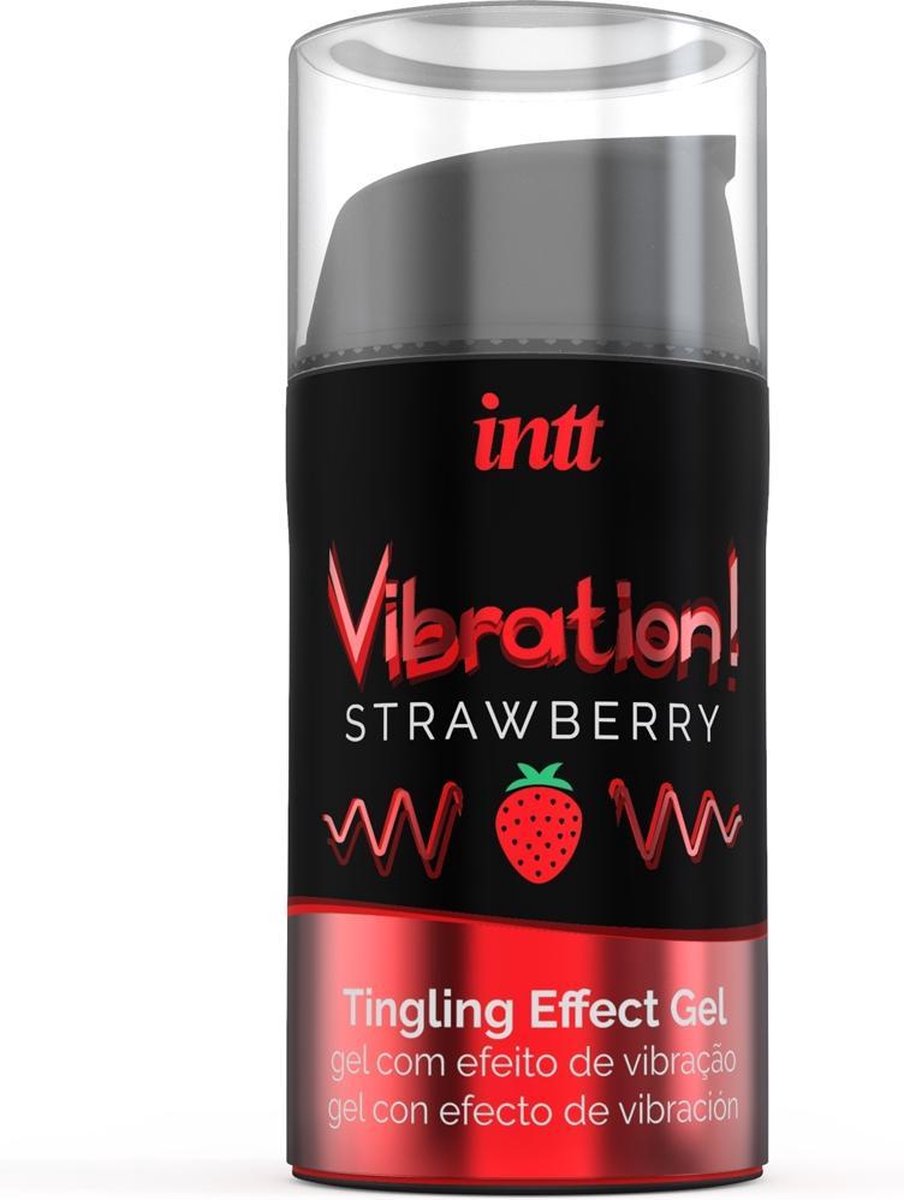 Vibration! Strawberry Tintelende Gel