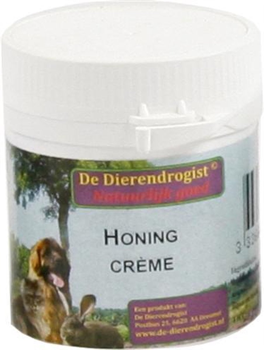 Dierendrogist honing creme - 50 gr - 1 stuks
