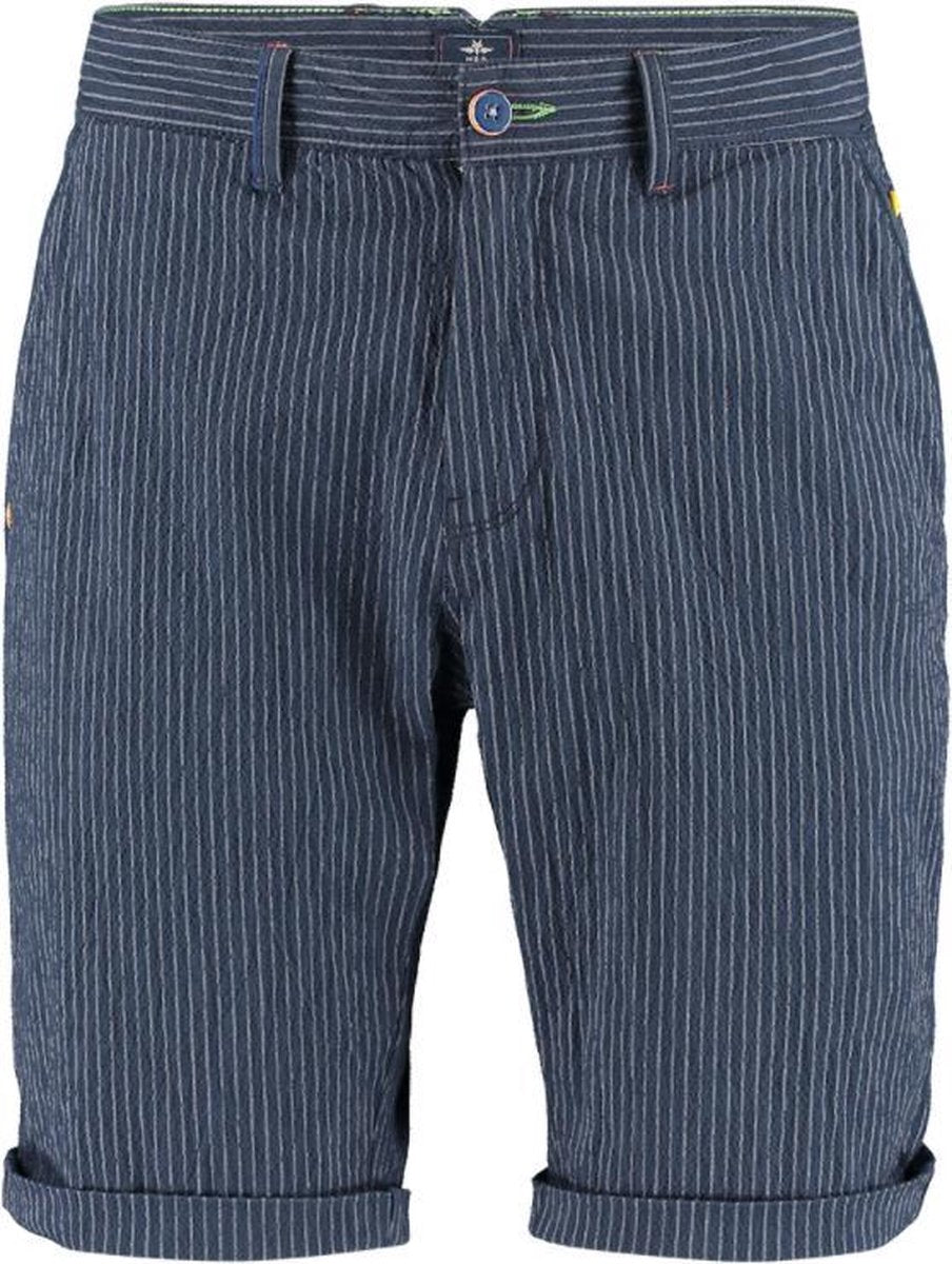 New Zealand Auckland Korte Broek Chino Rotorna Summer Blauw (21CN624 - 303)