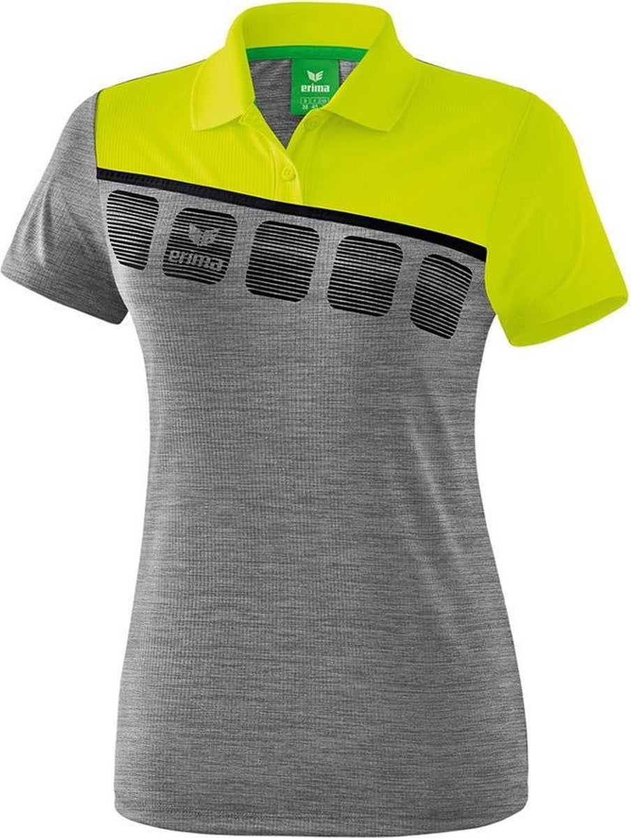 Erima 5-C Dames Polo - Polo's  - grijs - 42