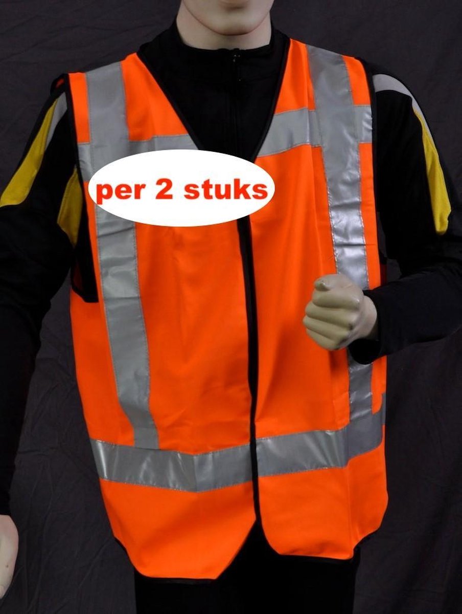 Safeways Veiligheidshesje - HiViz Reflecterend - 2 stuks