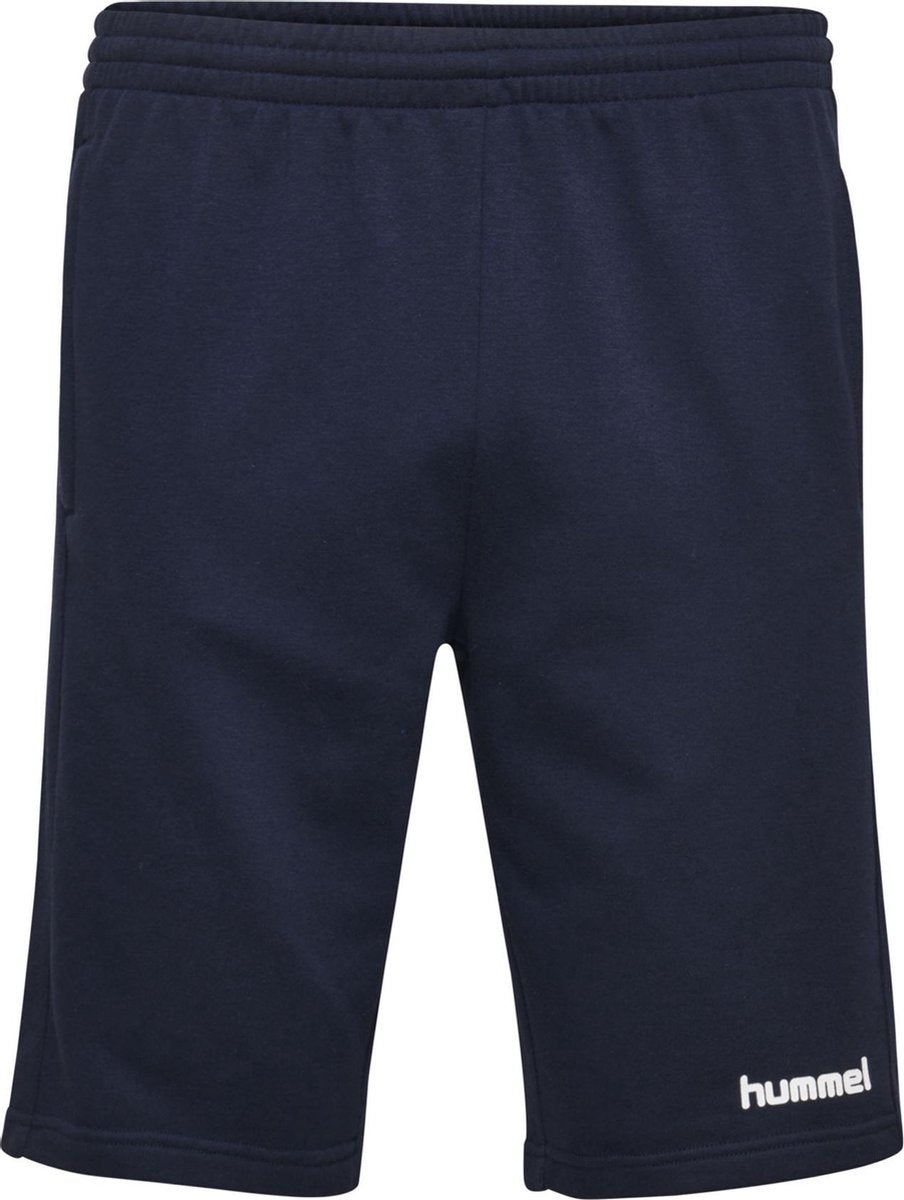 Hummel Hummel Go Cotton Sportbroek - Maat 176  - Unisex - navy