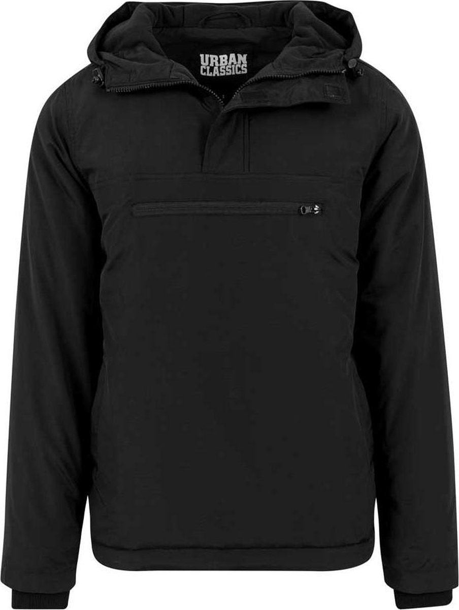 Urban Classics Pullover Jas -M- Padded Zwart