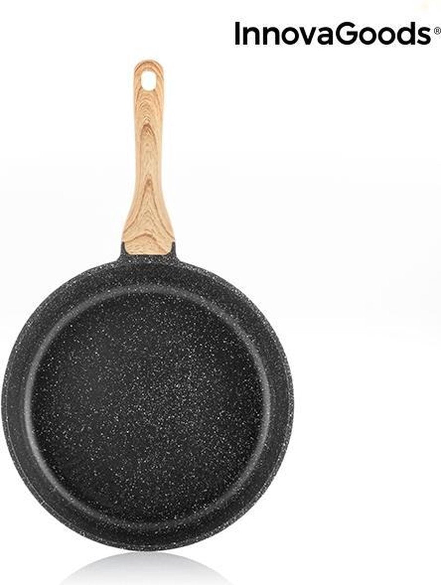 Innovagoods granite-effect premium koekenpan 20cm