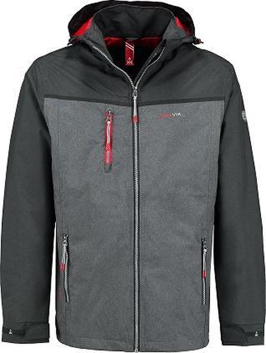 Kjelvik heren zomerjas Karsen antraciet - maat 5XL