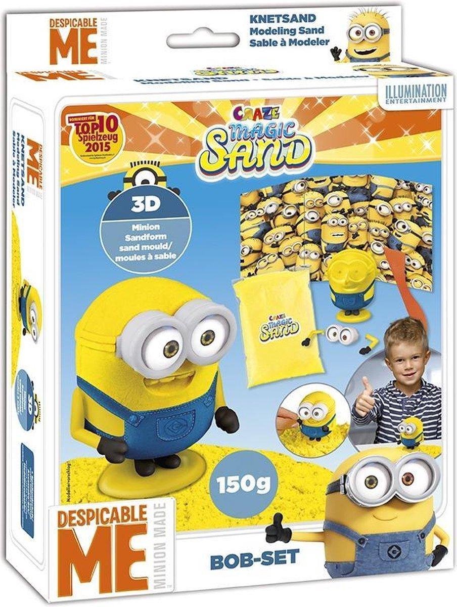 2 pakketten Magic Sand - kinetisch zand - binnen speelzand - Minions