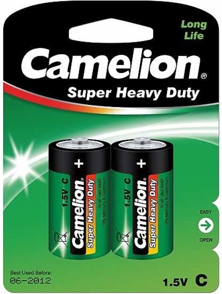Camelion Batterijen Longlife R14-c Alkaline 1.5v 2 Stuks