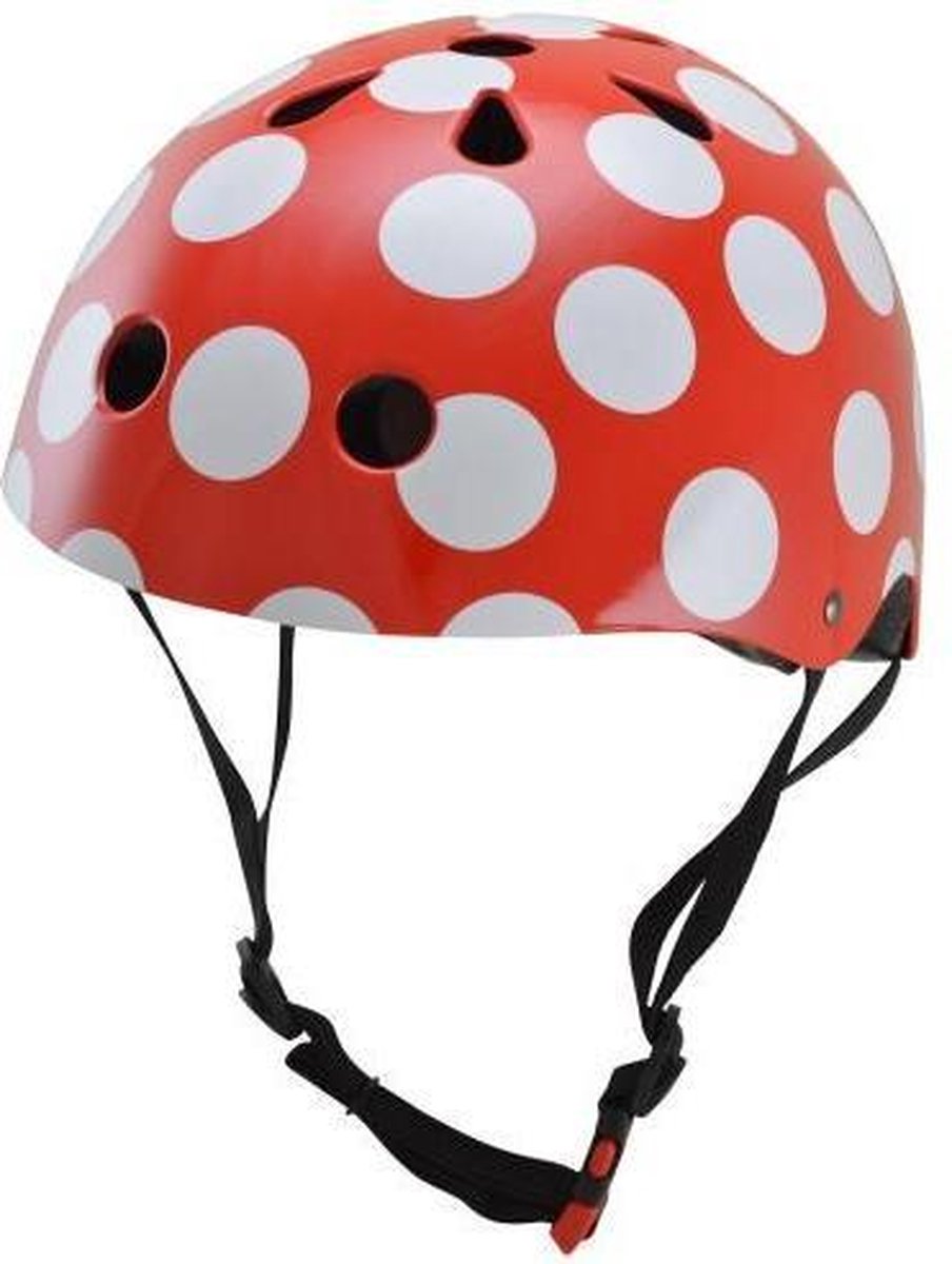 Kiddimoto helm Red Dotty Small