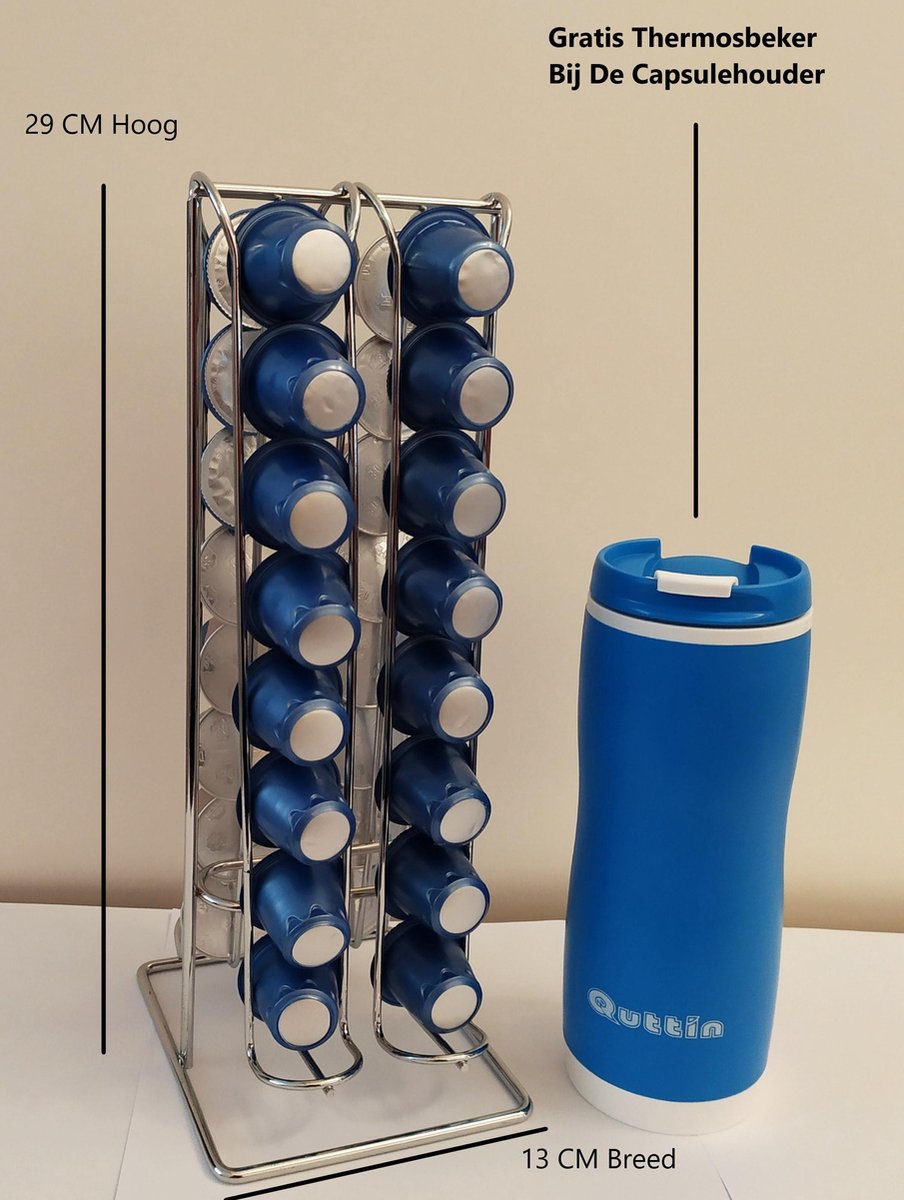 Capsulehouder - 32 Capsules - Thermofles - Capsulehouder Standaard - Capsulehouder Cups
