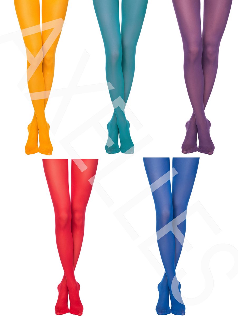 Matte panty felle kleuren 60-denier