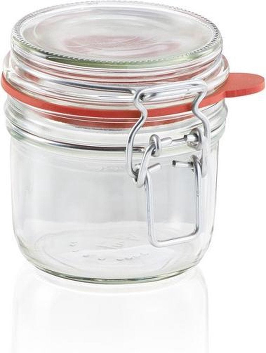 Leifheit 3191 Weckpot met beugel 255ml Glas (set van 3 stuks)