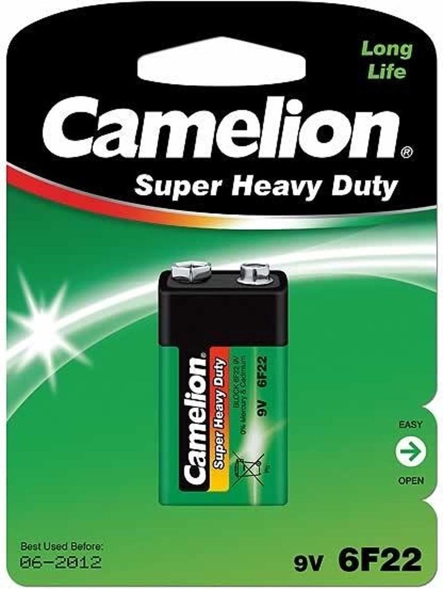 Camelion 6F22-BP1G Single-use battery 9V Zink-carbon 9 V