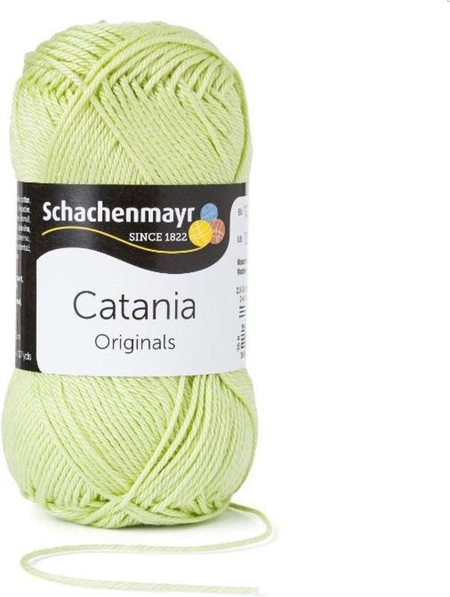 10 bollen Catania Orignals 50 g kleur lime
