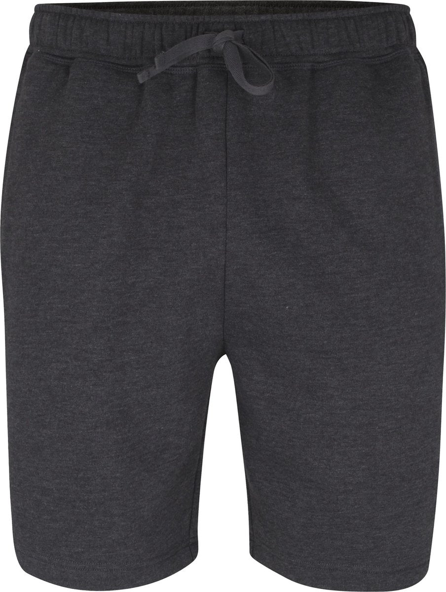 Gotzburg heren lounge broek kort (middeldik) - donkergrijs -  Maat: XL