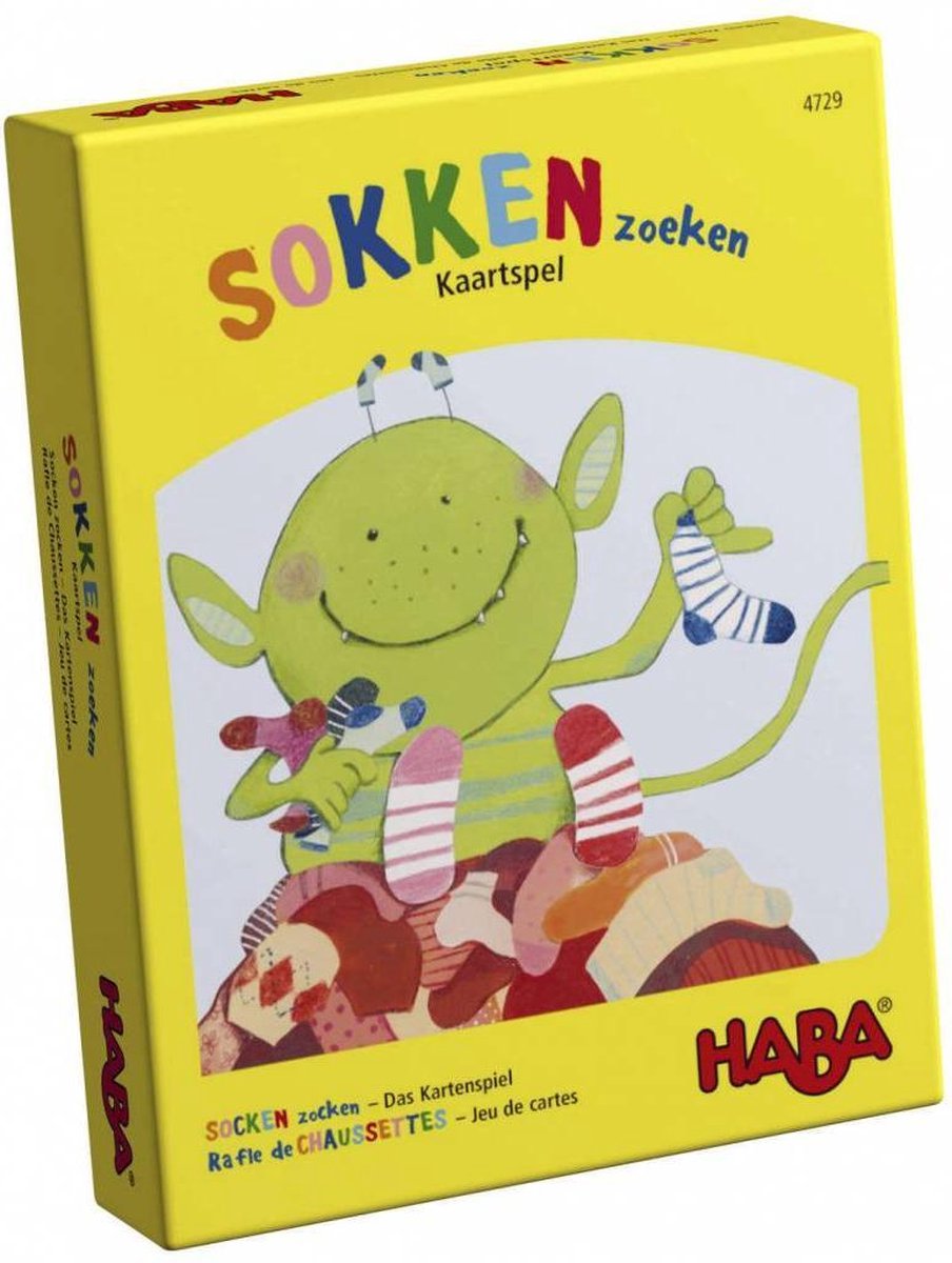 Kaartspel - Sokken zoeken (Nederlands) = Duits 4714 - Frans 3327