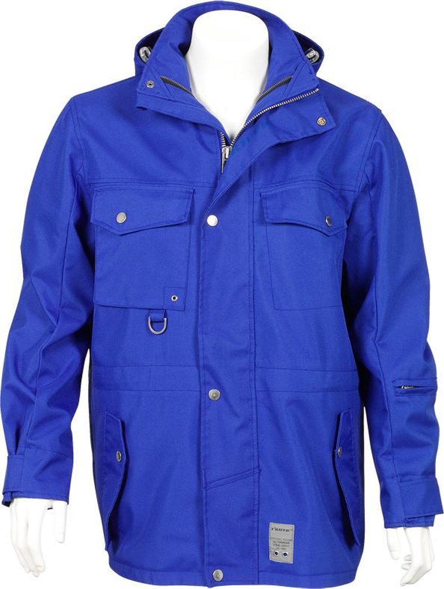 T'RIFFIC® SOLID Parka Oxford 100% polyester Korenblauw size 3XL
