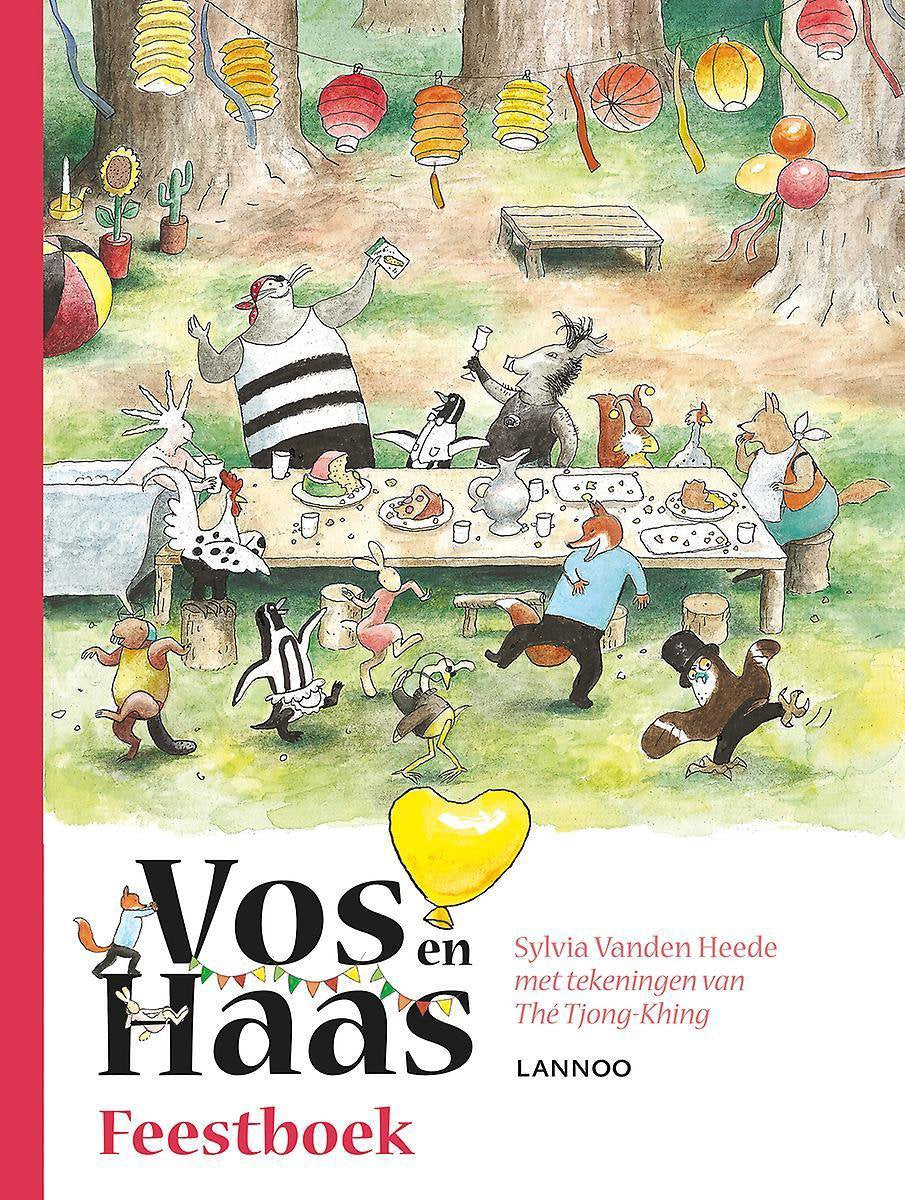 Terra Lannoo Vos en Haas feestboek. 6+