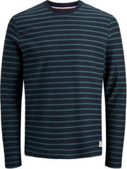 Jack and Jones JORSTRIPY SWEAT CREW NECK