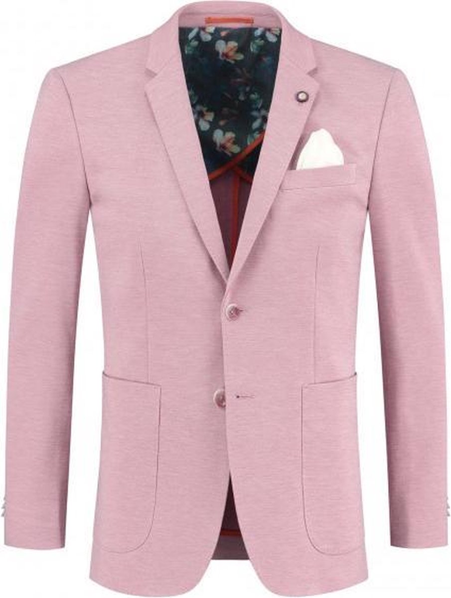 GENTS | Colbert Heren jersey roze 0130 Maat 50
