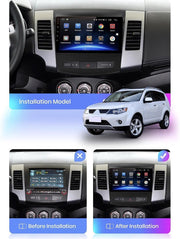 Mitsubishi Outlander 2005-2011 (voor originele systeem zonder Rockford) Android 10 navigatie Bluetooth USB WiFi 2+32GB
