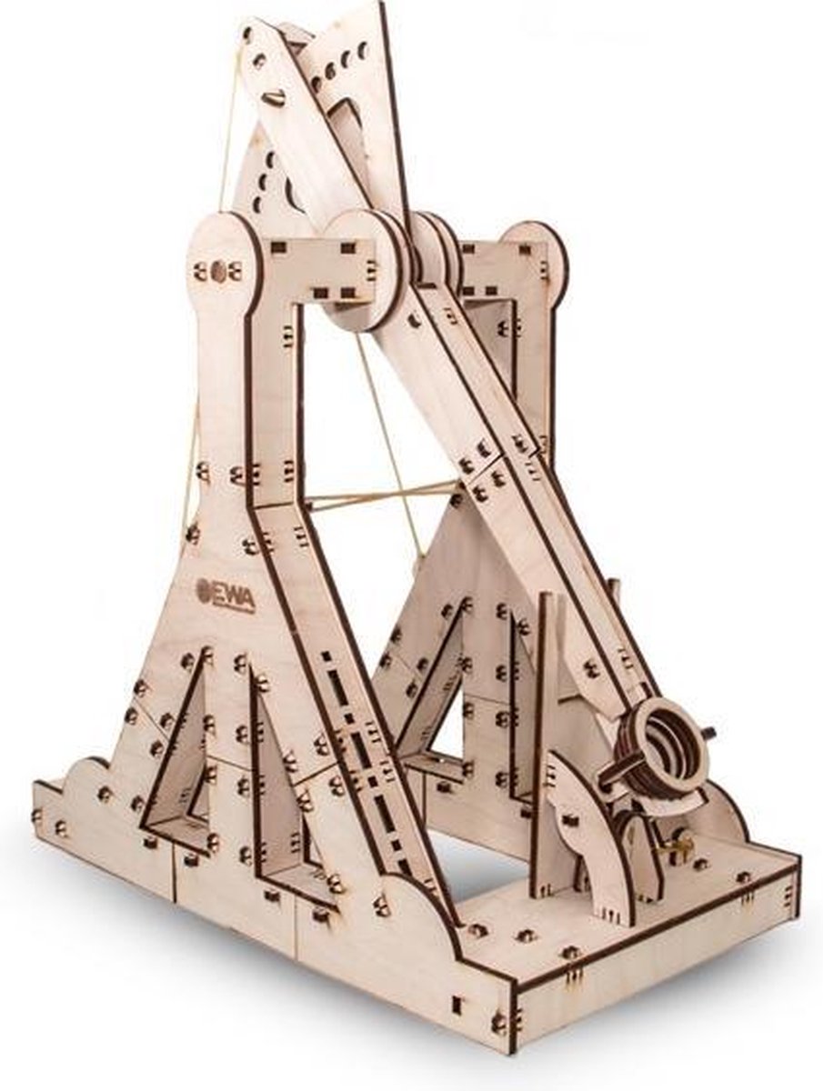 Eco-Wood-Art Trebuchet - Houten Modelbouw