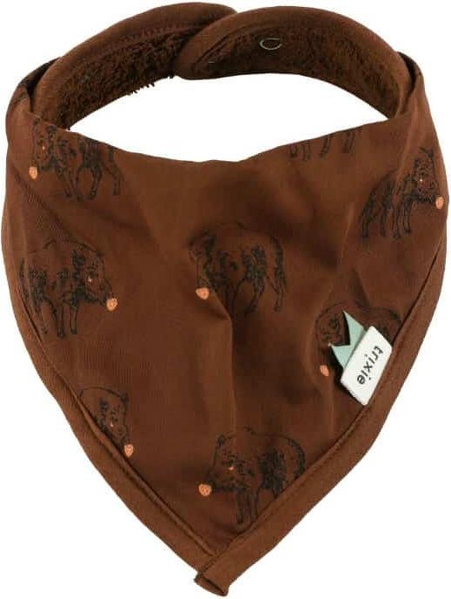 Trixie Baby bandana slab Truffle Pig