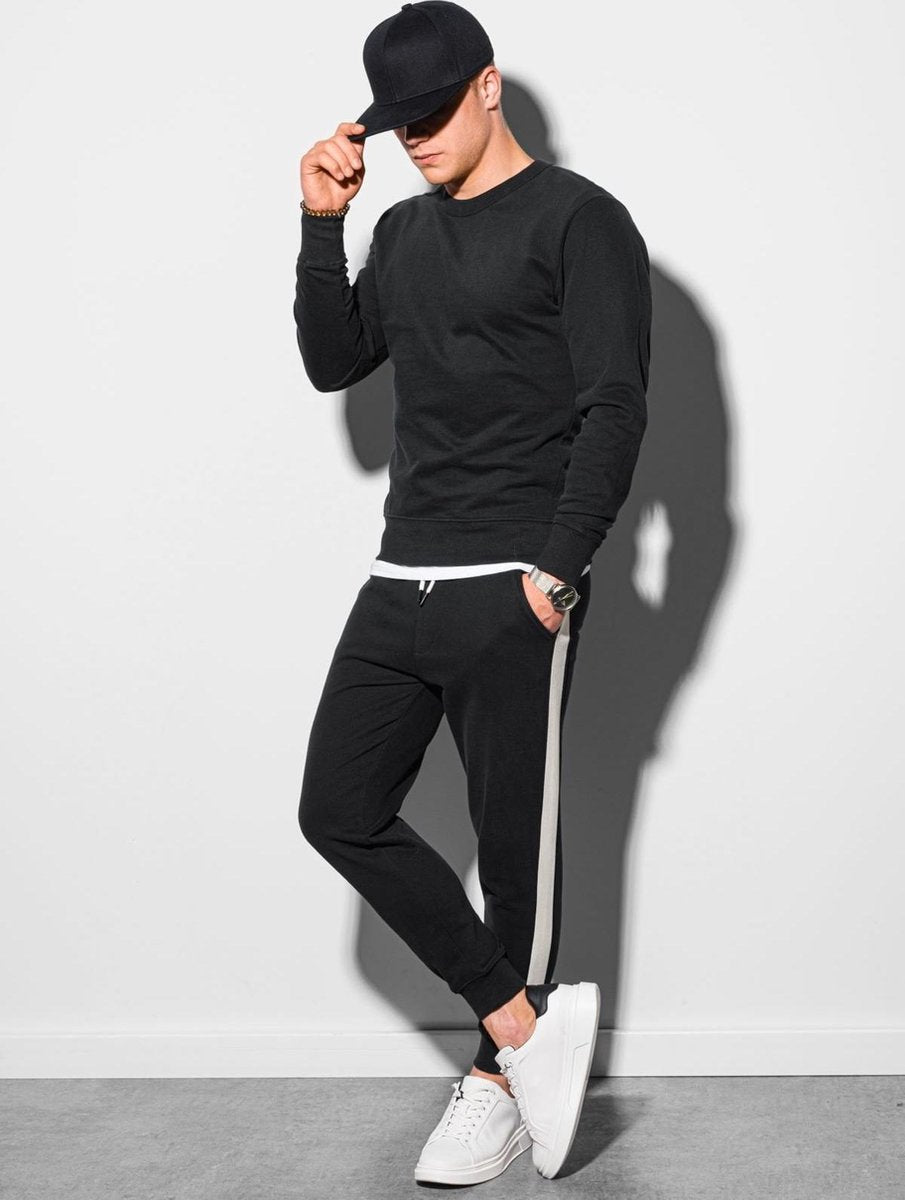 Heren - joggingpak - Zwart - Z26