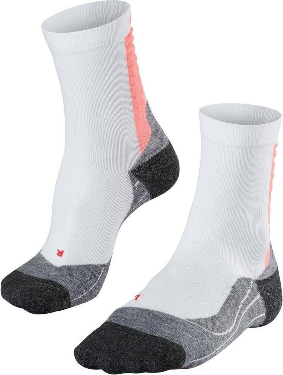 FALKE Achilles Compressiesok Dames 16763 - Wit 2028 white-neon red Dames - 41-42