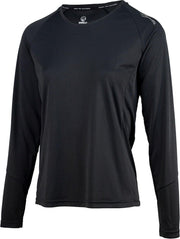 Rogelli Basic Running Longsleeve Dames Sportshirt - Maat M  - Vrouwen - zwart
