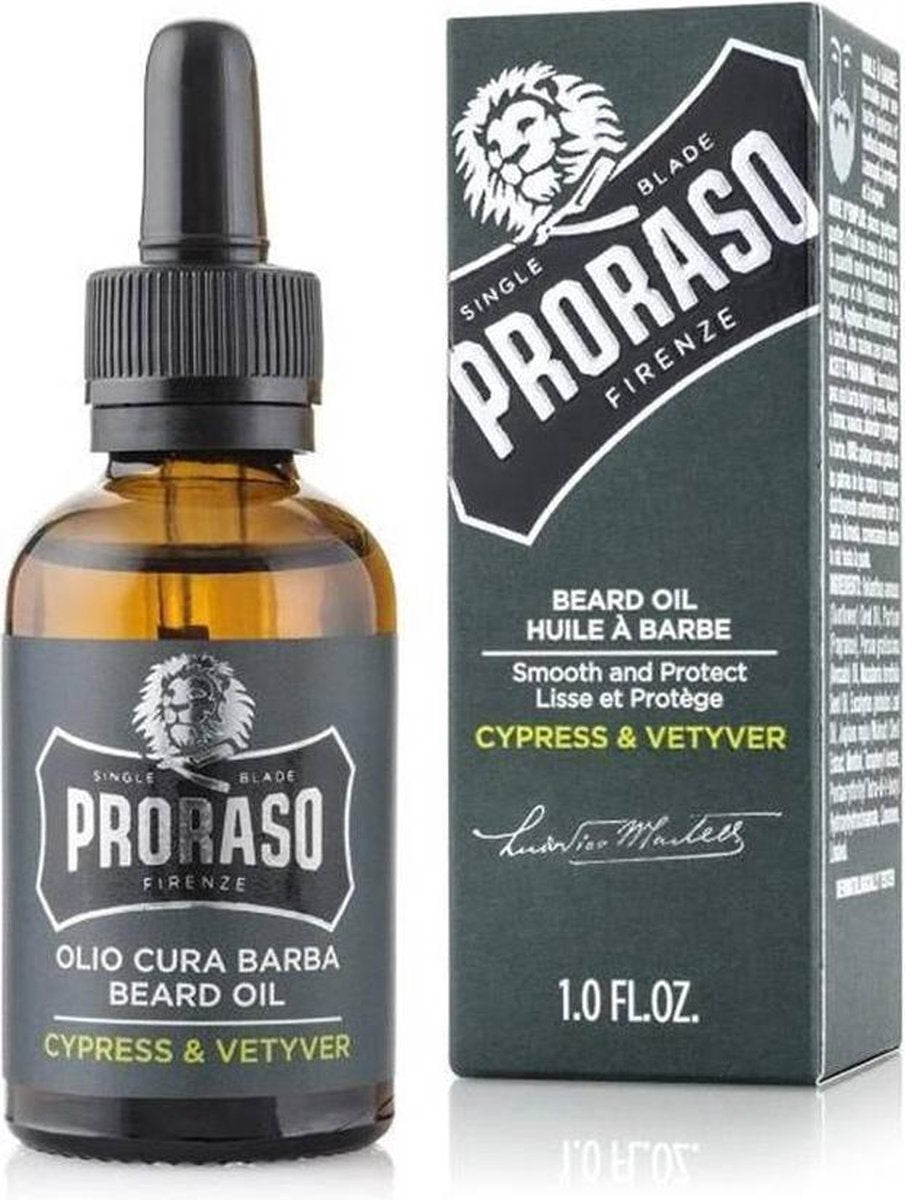 Proraso Baardolie Cypress and Vetyver 30 ml.
