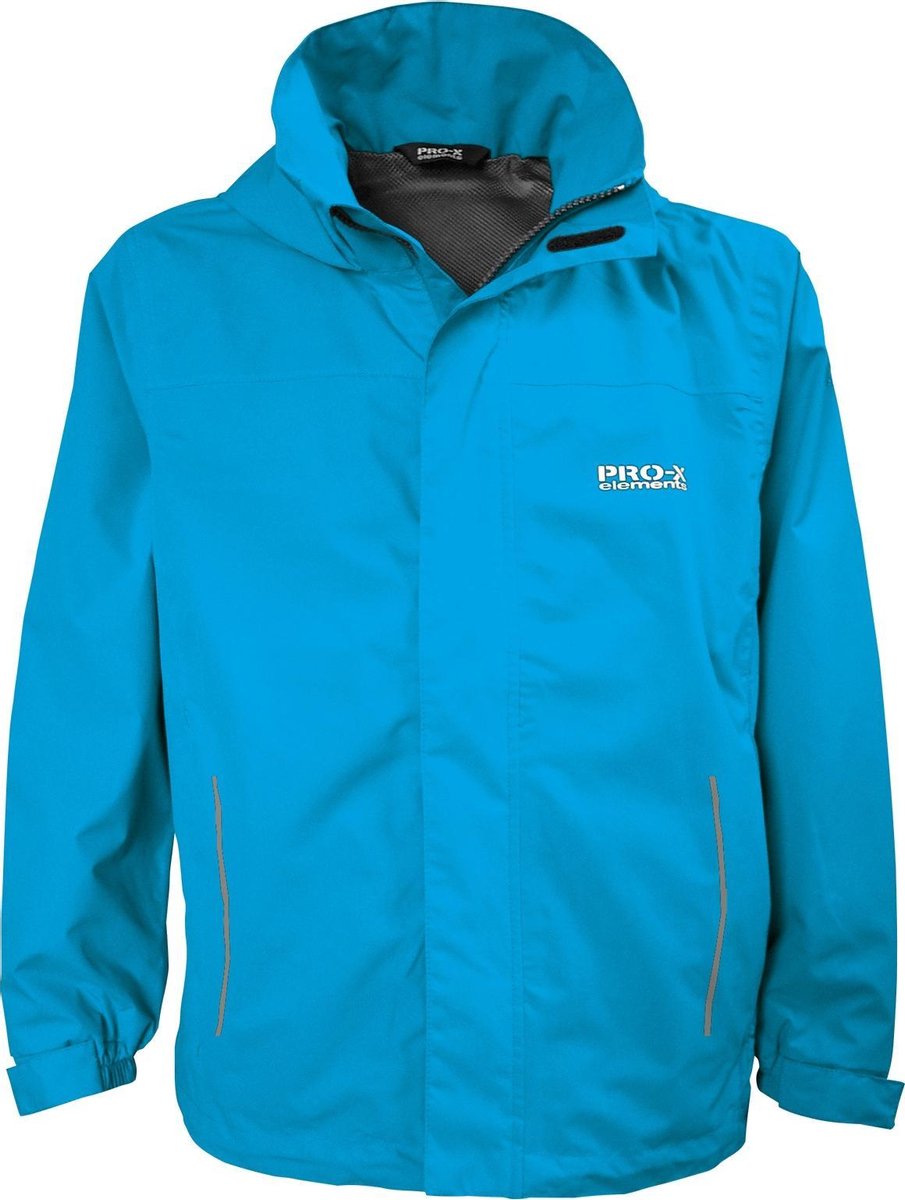 Pro-x Elements Outdoorjas Freddy Junior Polyester Blauw Maat 176