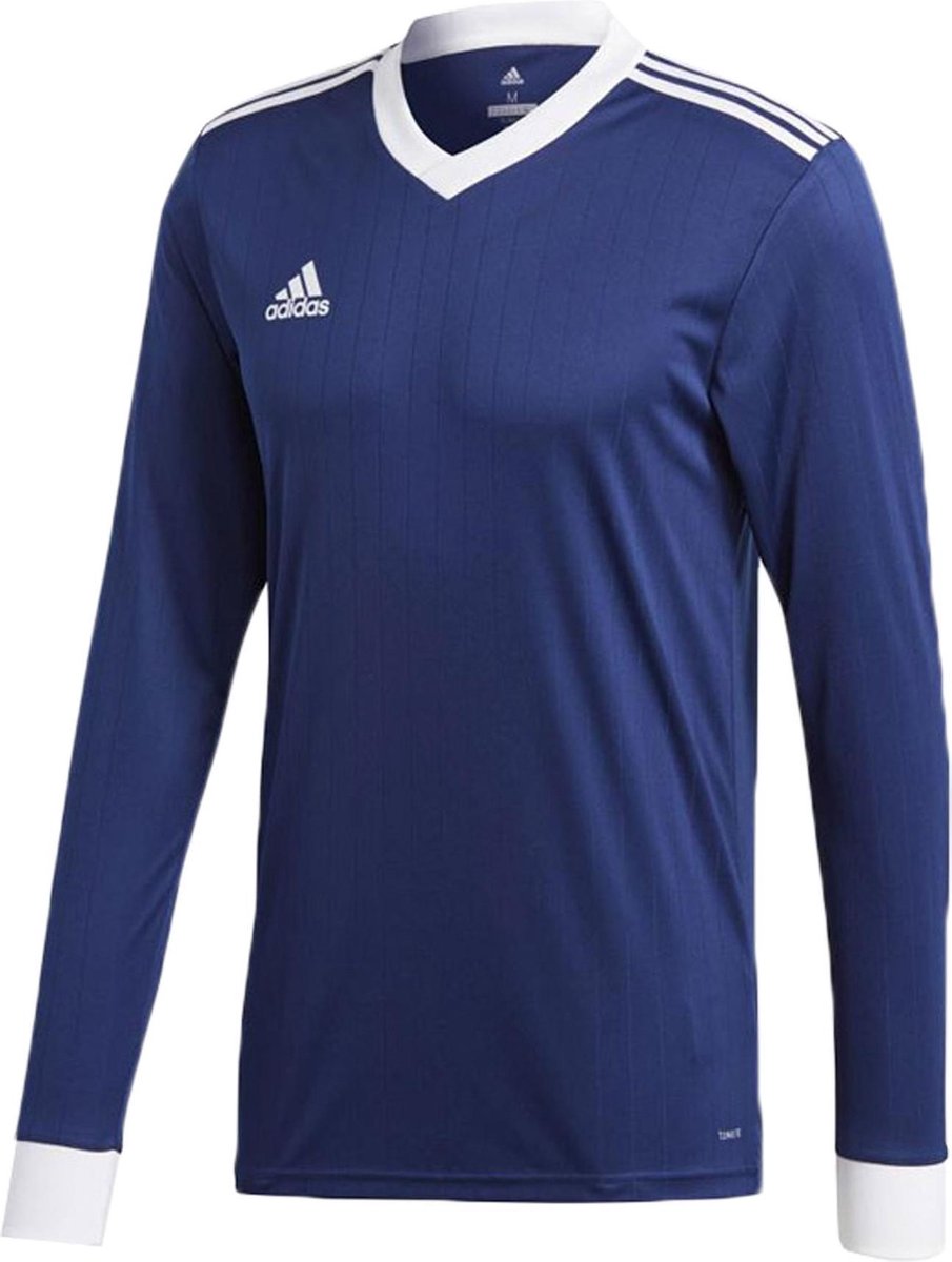 adidas Tabela 18 LS Shirt - Donkerblauw - maat M
