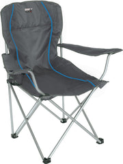 High Peak Salou - Campingstoel - Opvouwbaar - Donkergrijs/Blauw
