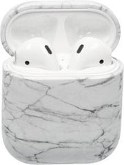 Bee's - Airpods Hoesje Marmer Case - Wit - Hard Case - Airpods Case - Airpods 1 - Airpods 2