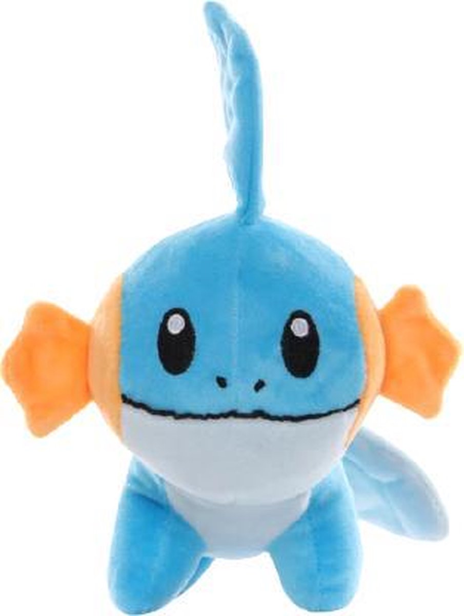 Mudkip Pokémon Knuffel | Pluche | 16CM | pokemon | Ash Ketchum | Oak | Battle Royal | Evolutie | HP | Mega Evolution | Pokédex | Trainer | Pokéball | Shiny | Type | Badges | Poké battle | Team Rocket