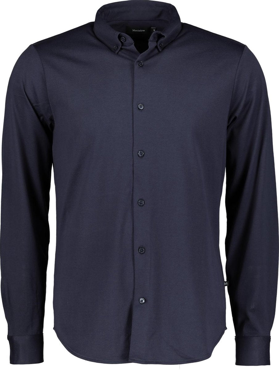 Matinique Overhemd - Slim Fit - Blauw - S