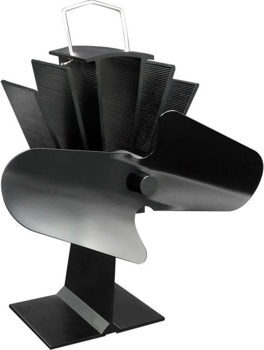 Grote Kachelventilator |Haardventilator |Eco fan 2 blade propellor voor uw houtkachel + GRATIS extra 4 bladen propeller