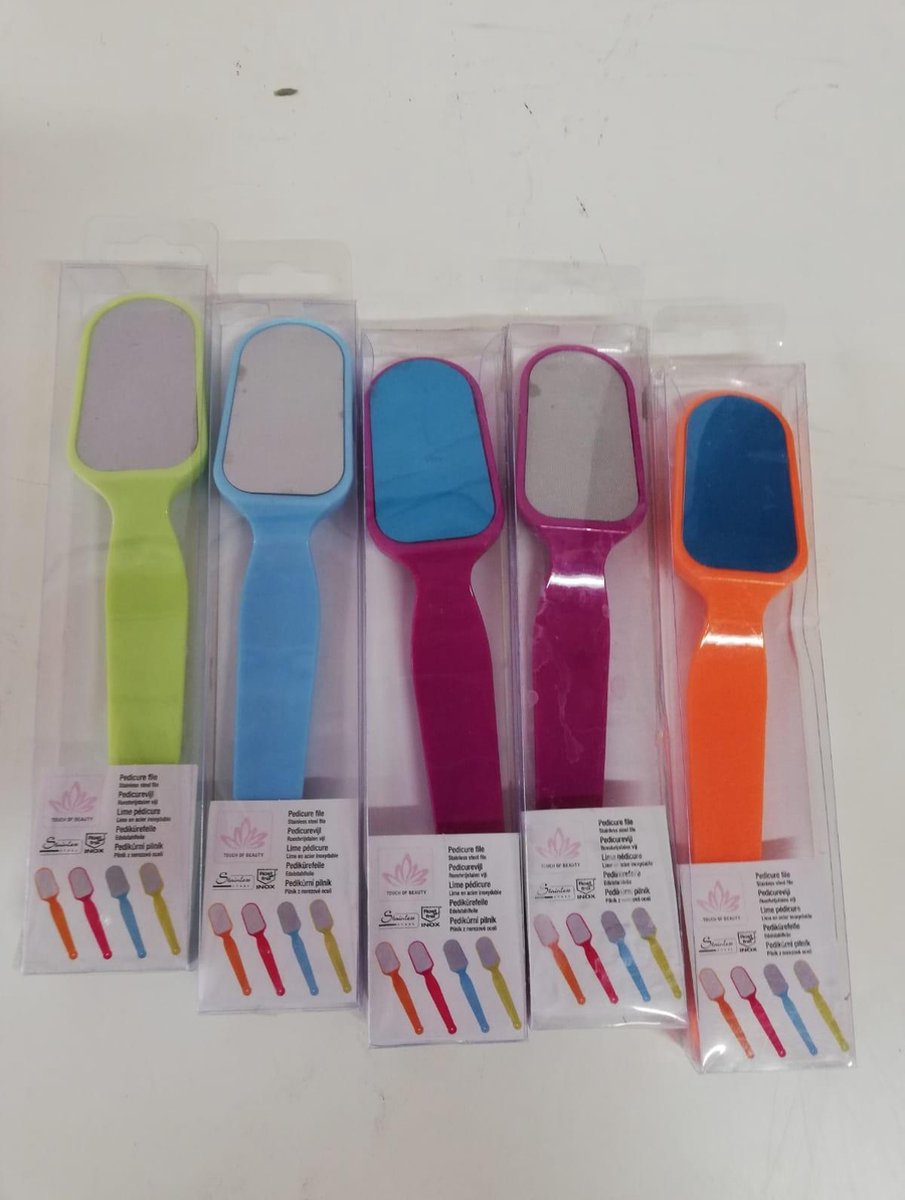Pedicure Vijl - 5 Stuks Willekeurige Kleur