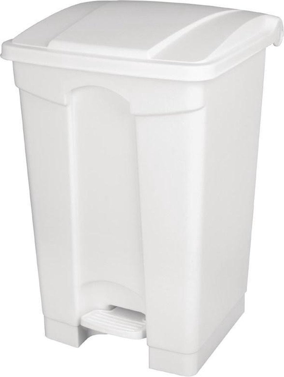 Jantex afvalemmer wit 87ltr