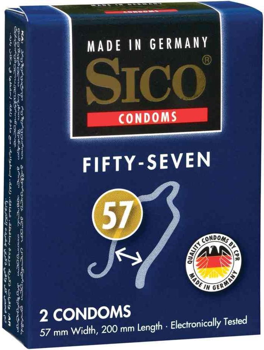 SICO Condooms Fifty-seven Transparant