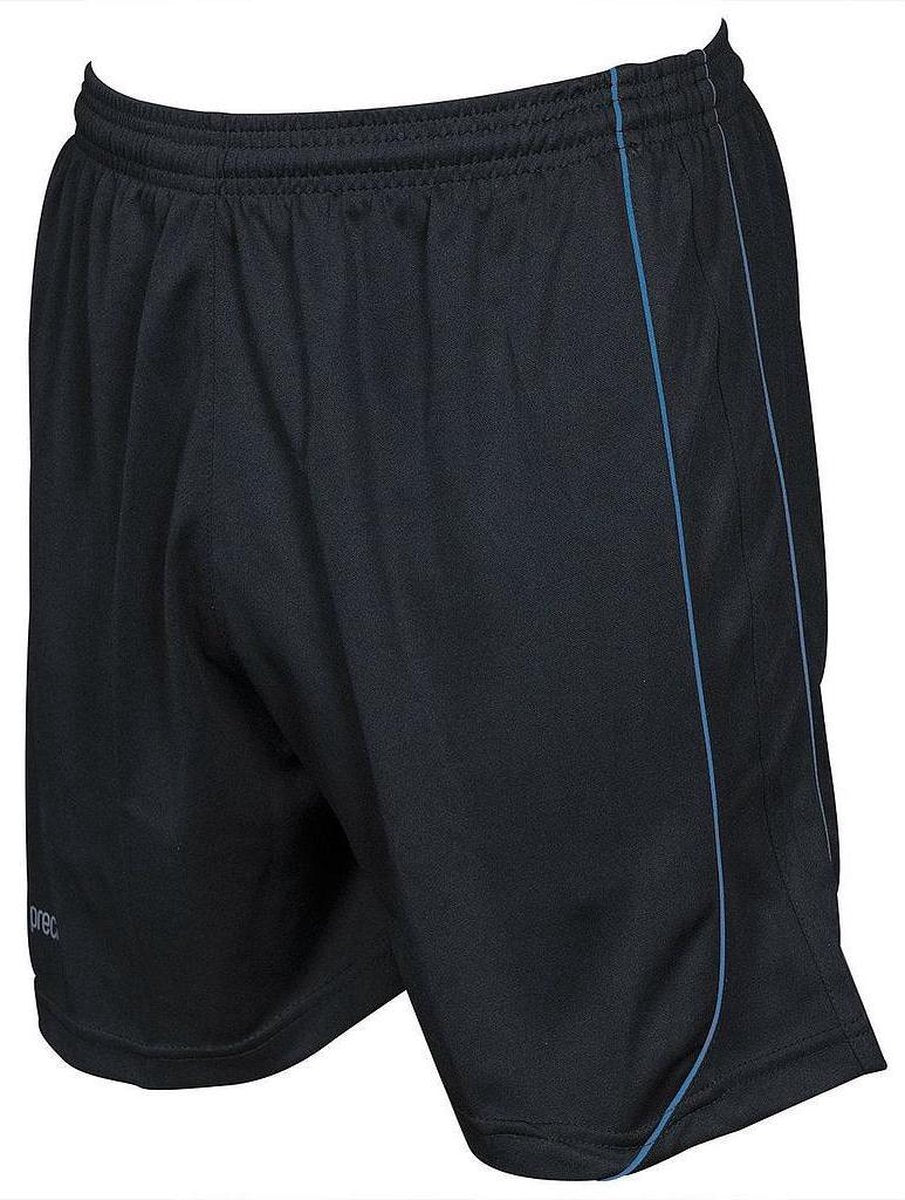 Precision Voetbalbroek Mestalla Unisex Polyester Zwart/blauw Mt M/l