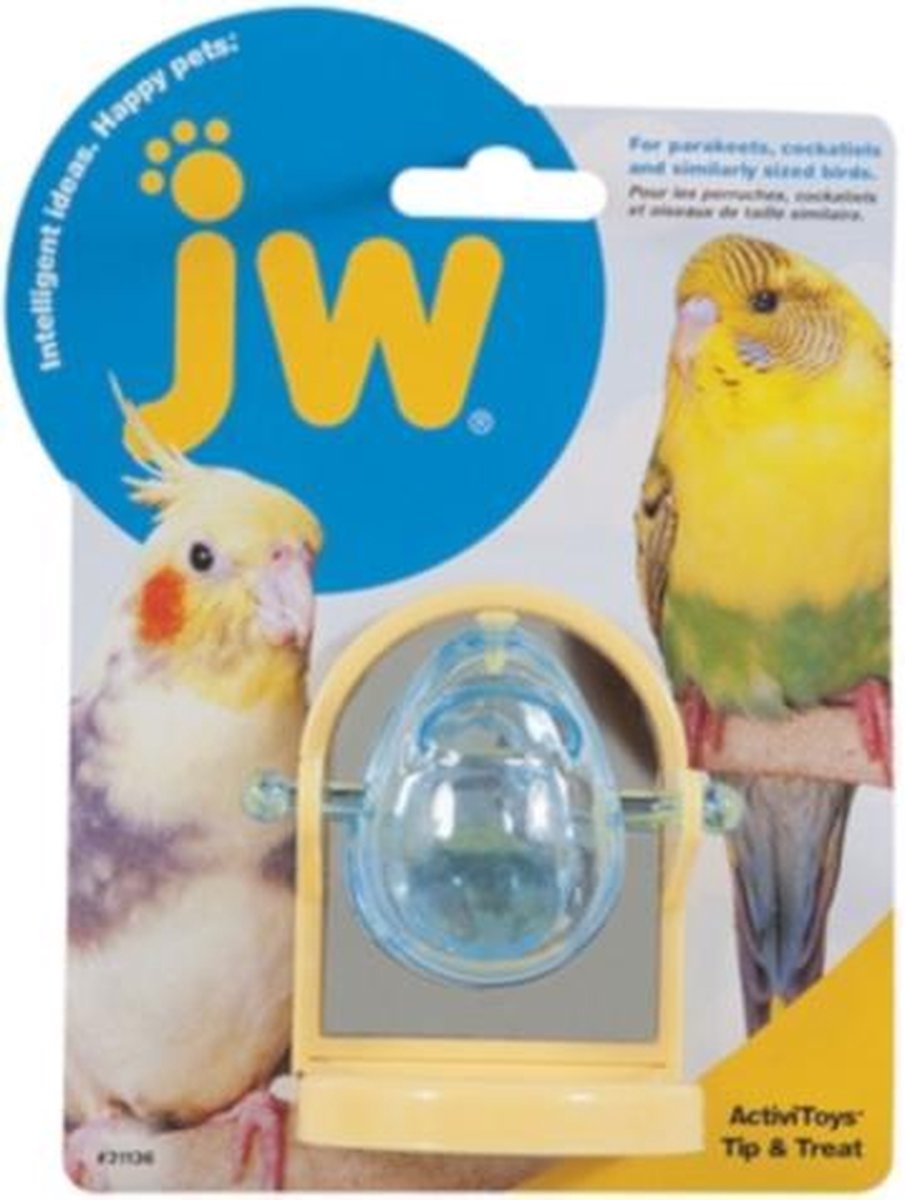 Vdm Vogelspeelgoed Tip & Treat 8 X 6 Cm Geel