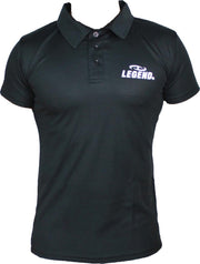 Polo Legend Slimfit zwart  M