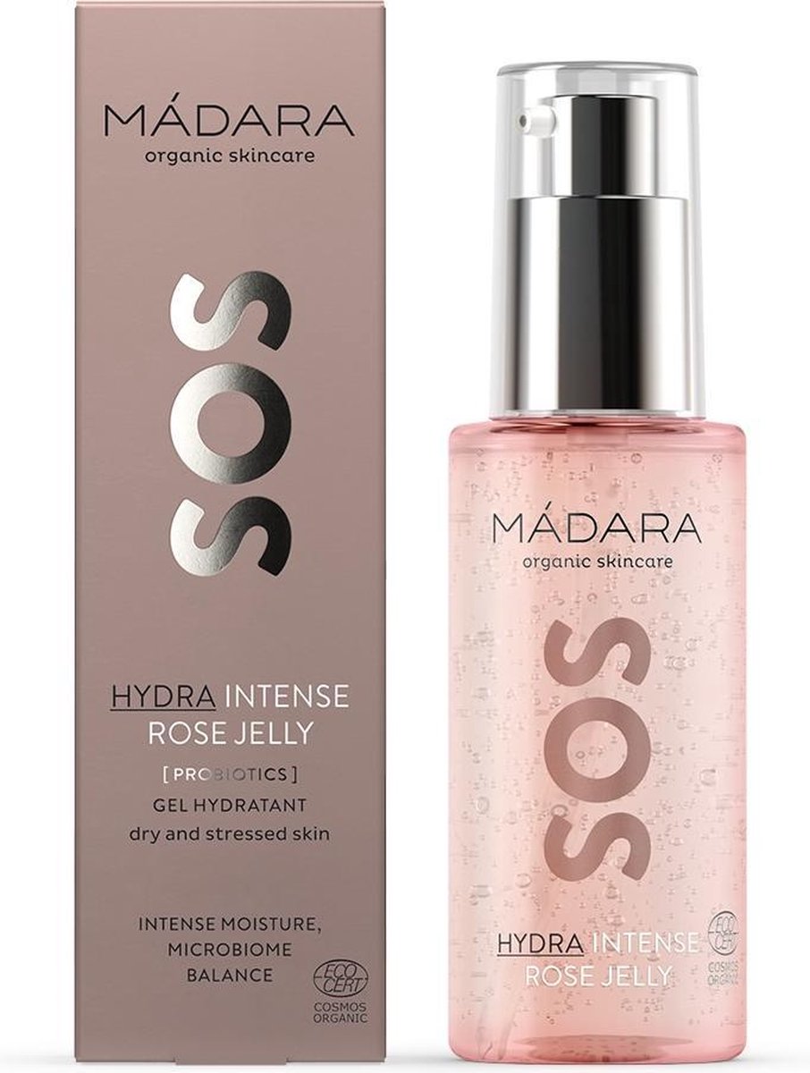 MÁDARA Organic Skincare | SOS Hydra Intense Rose Jelly – 75 ml
