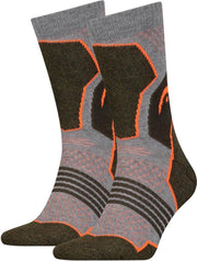 4-Pack HEAD Koele Wandelsokken Hike Crew 781001001-159 - Forest - Unisex - maat 35-38