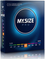 My Size Pro Condoms 57 Mm 3 Units | MY SIZE PRO