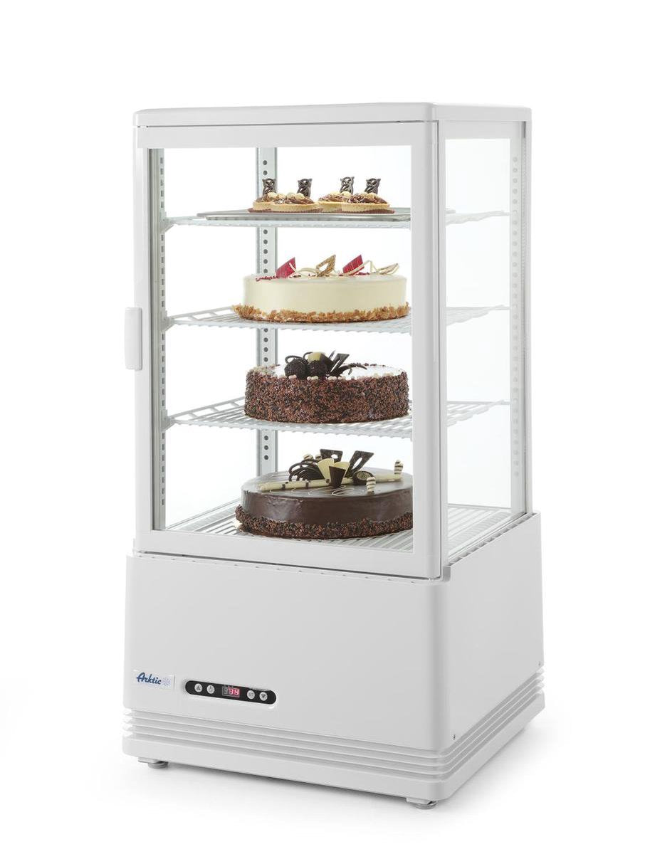 Koelvitrine 68 Liter - Wit - Met 3 Schappen - 452x406x(H)891mm