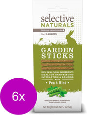 Supreme Selective Garden Sticks - Knaagdiersnack - 6 x 60 g