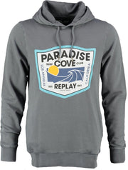 Replay grijze sweater hoodie valt kleiner - Maat L