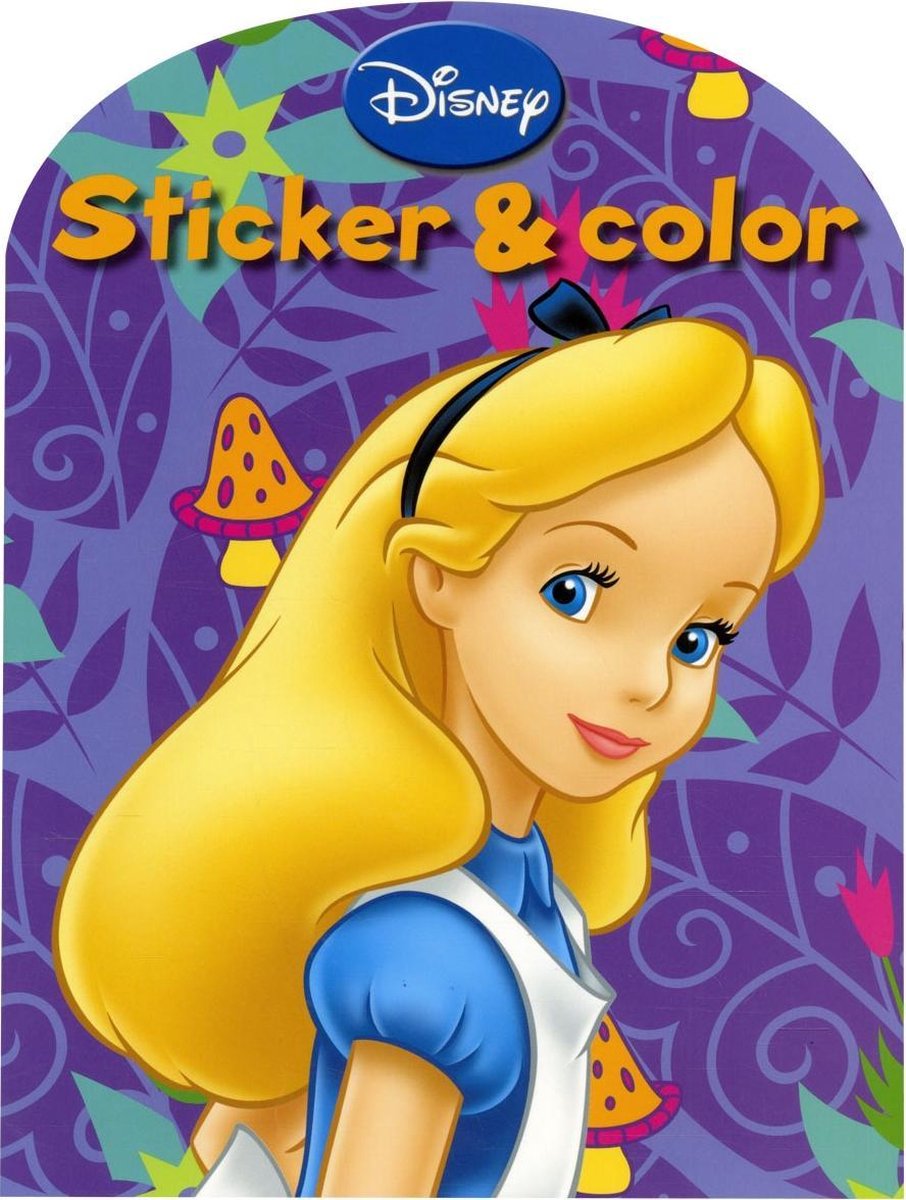 Princessen sticker & color boek